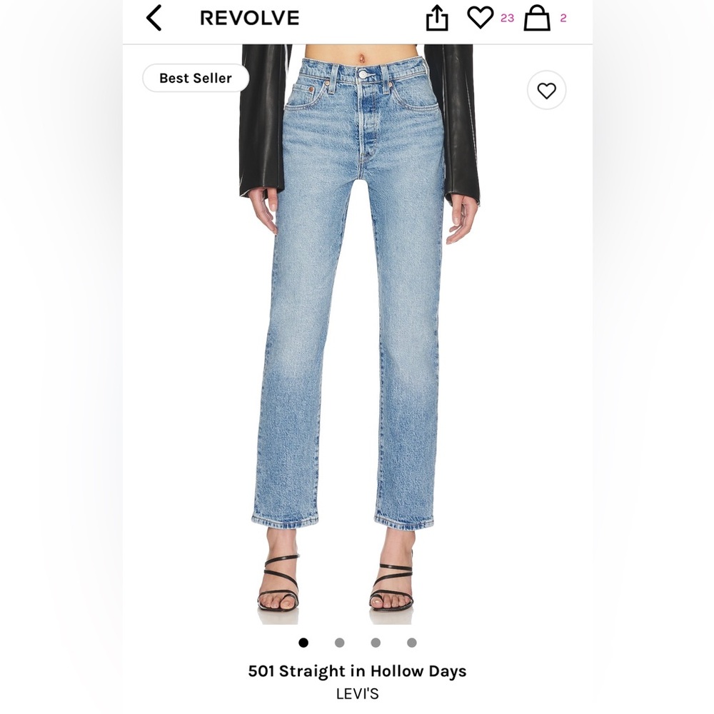 Levi’s 501 straight Denim